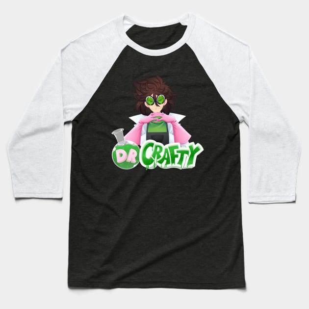 Dr Crafty Vtuber shirt - 2 Baseball T-Shirt by DrCrafty